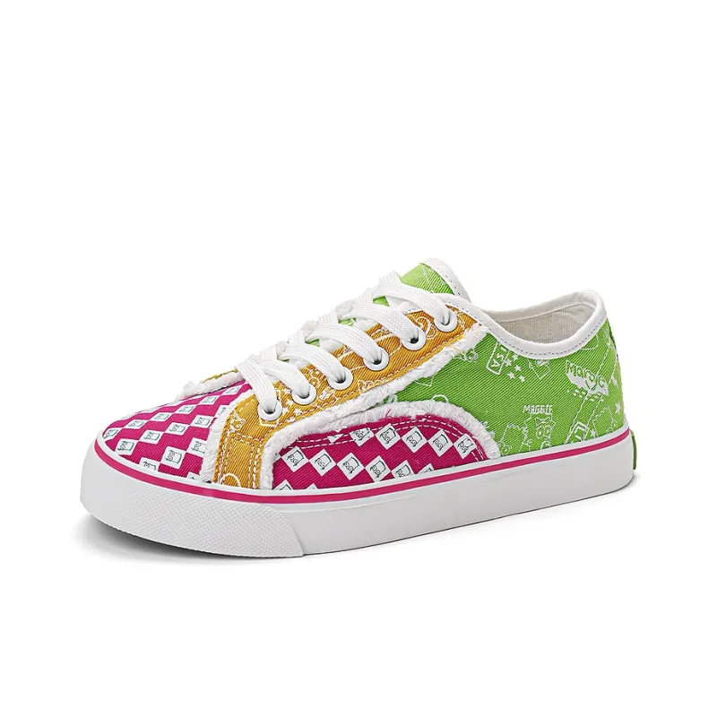 The Simpsons Durable Breathable Lightweight Low-Top Canvas Shoes Women's-2
