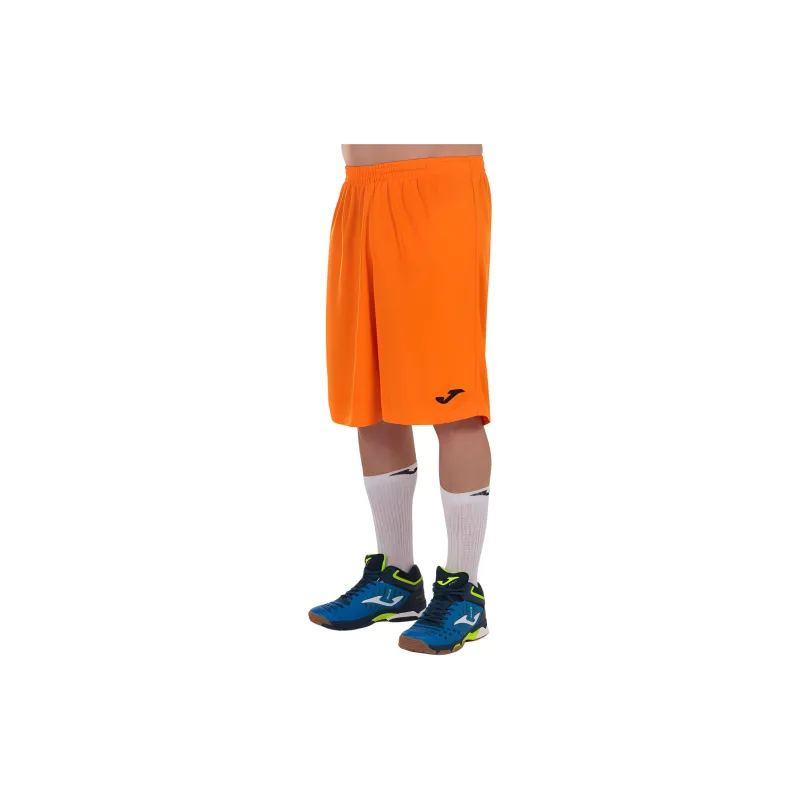 Joma Shorts Man Nobel Long Orange Sports Shorts Men Orange-5