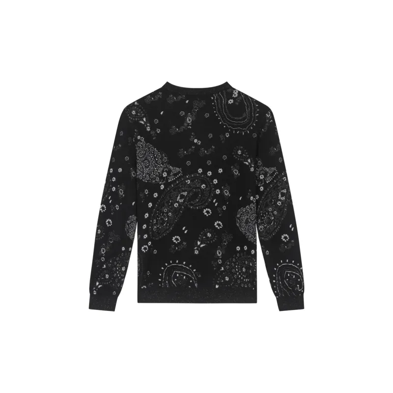 ANDREW MACKENZIE Sweater Men's Black Gray-1