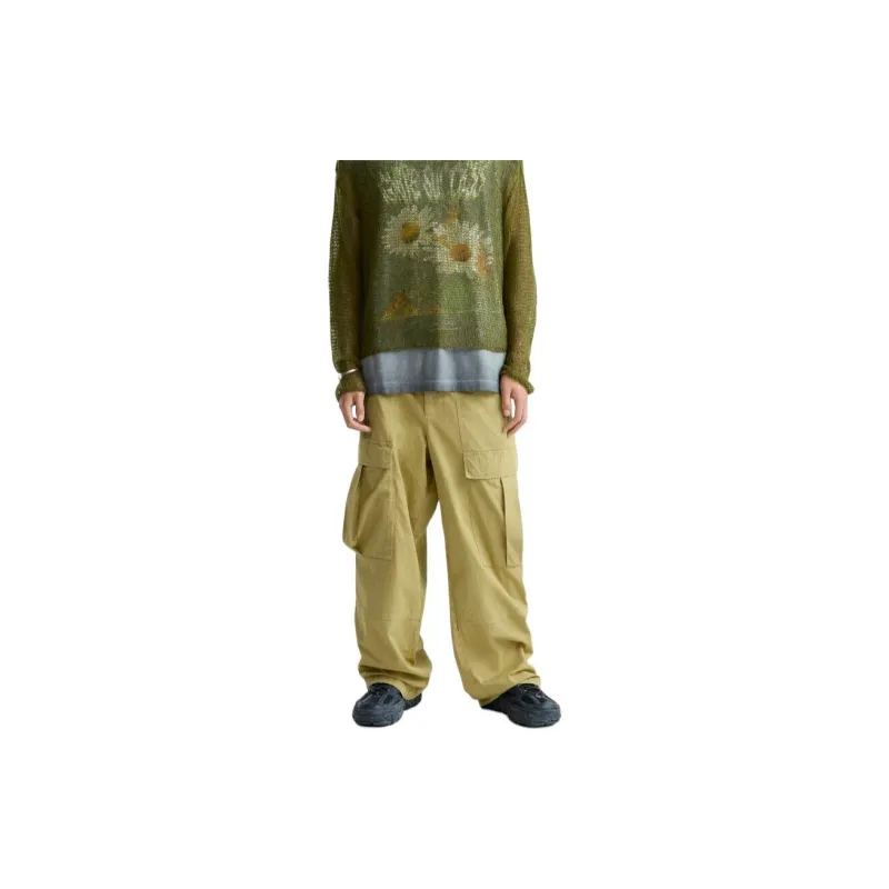 ZARA Cargo Pants Men Khaki-2