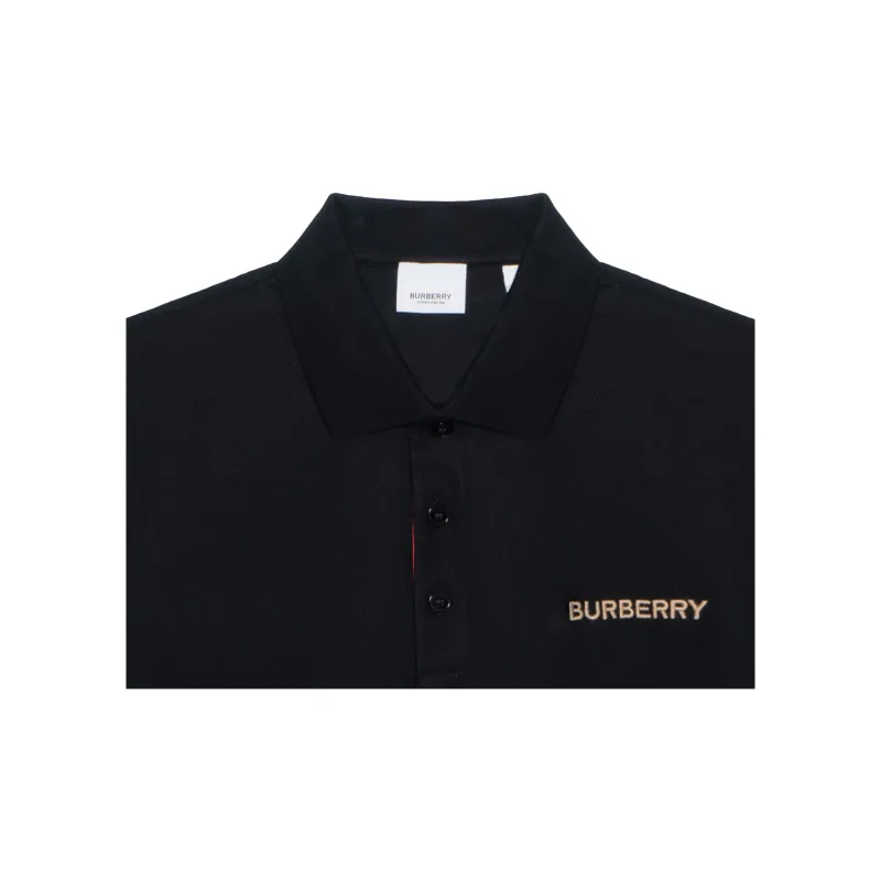 Burberry SS24 Polo Shirt Men's Black-10