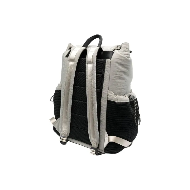 EMPORIO ARMANI Polyamide Backpack Men's Gray-3