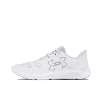 Under Armour Charged Pursuit 3 Anti Slip Wear Resistant Low Top Running Shoes Women's White