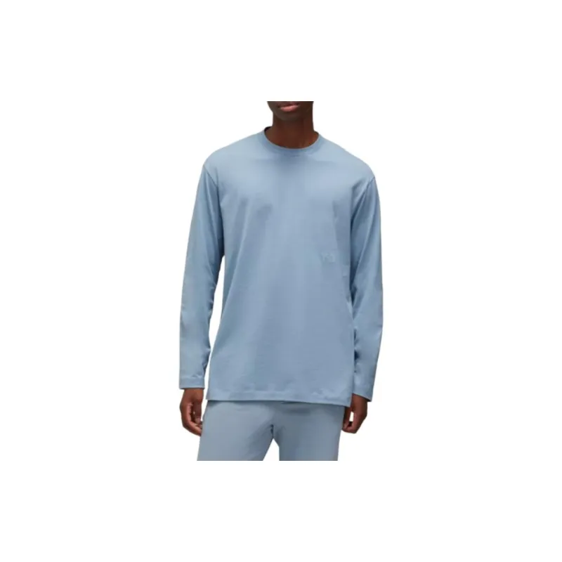 Y 3 Free Shipping With AdiClub Y 3 Long Sleeve Tee-3