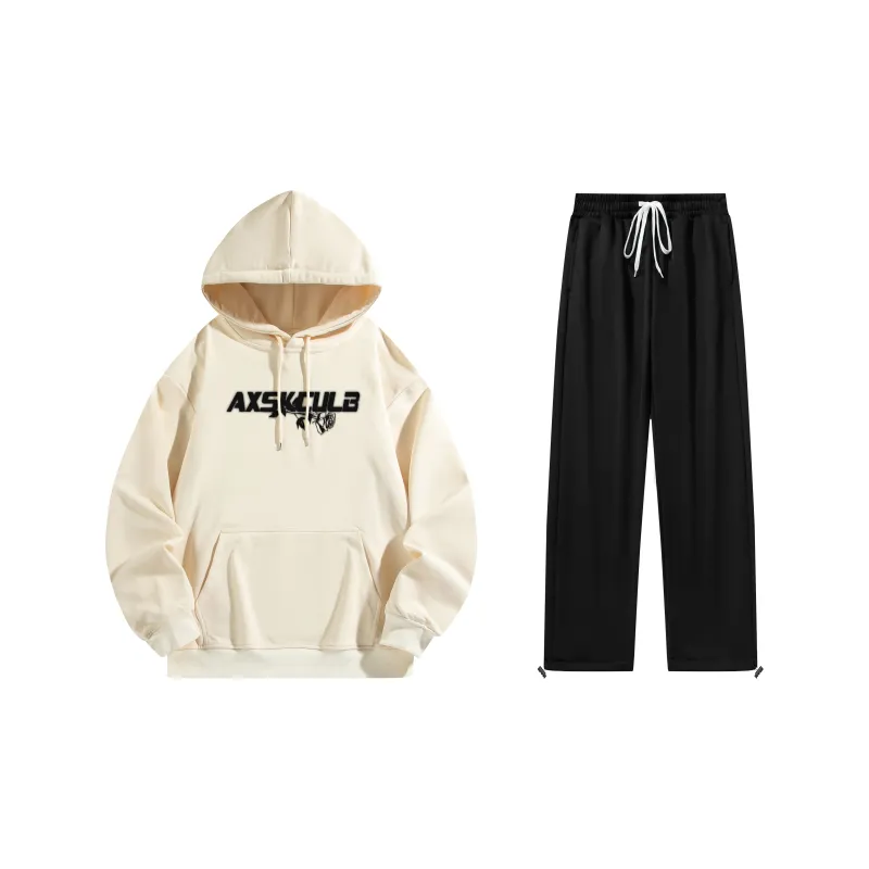 A.X.S.K Sweatshirt Sets Unisex-21