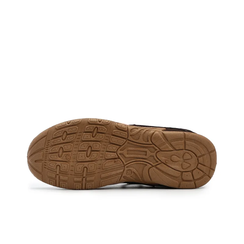 Feiyue Skateboard Shoes Women's Low Top Brown/Khaki-6