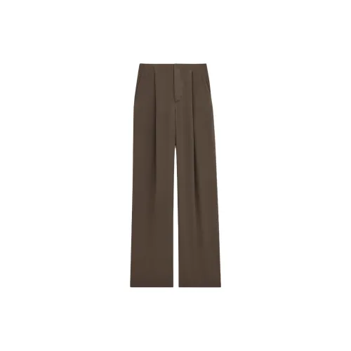 SAINT LAURENT Suit Trousers Men Dark Taupe