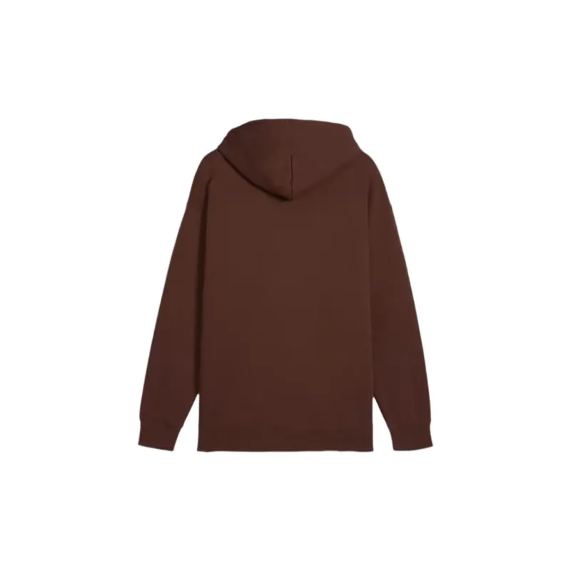 PUMA CLASSICShoodie Sweatshirt Unisex Dark Coffee Brown-1