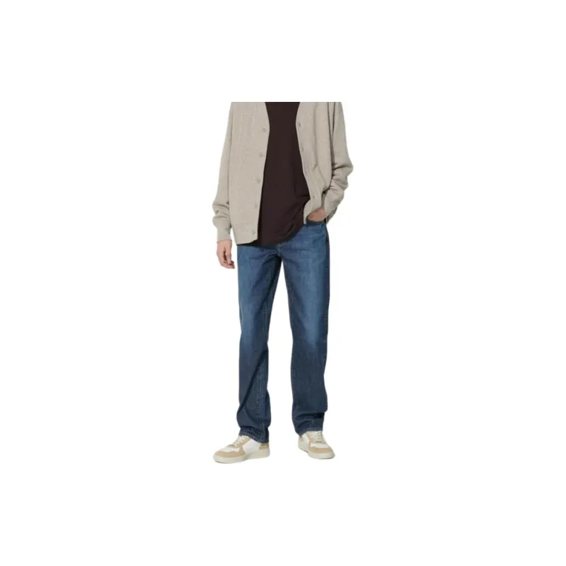UNIQLO Jeans Men 66 Blue-3