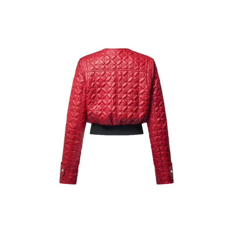 LOUIS VUITTON Quilted Monogram Flower Bomber Jacket-1