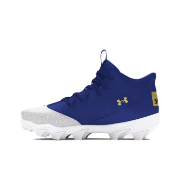 Under Armour Slip Resistant Breathable Mid Top Training Shoes Unisex Blue