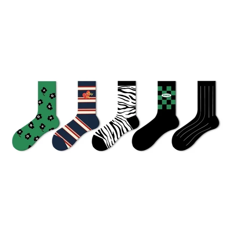 JKN Unisex Mid Calf Socks-4