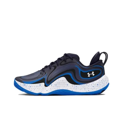Under Armour Spawn 6 Breathable Lightweight Low-Top Basketball Shoes Unisex Black