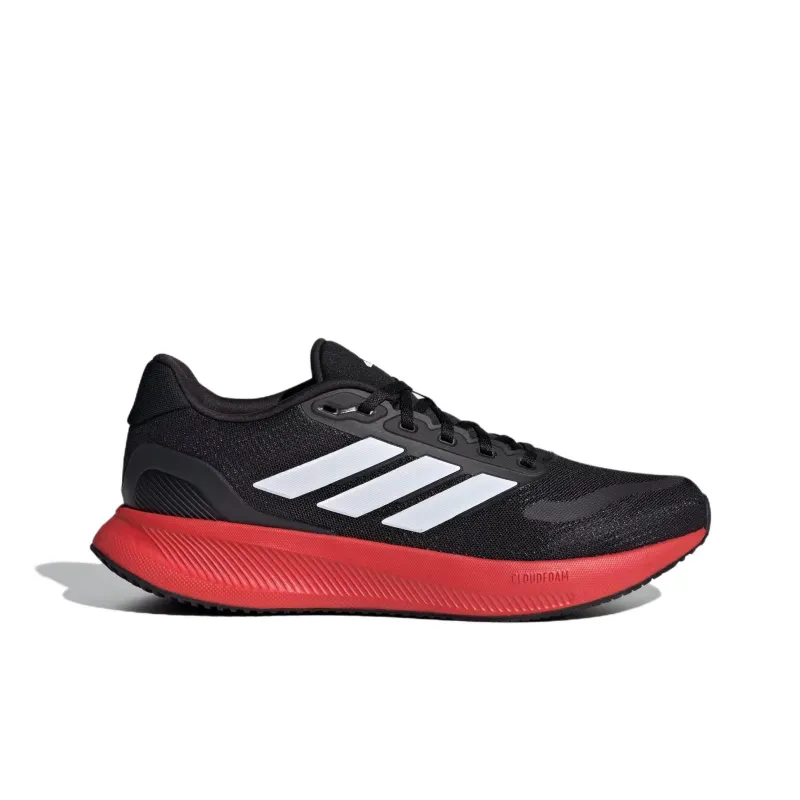 Adidas Runfalcon 5 Core Black Cloud White Bright Red-1