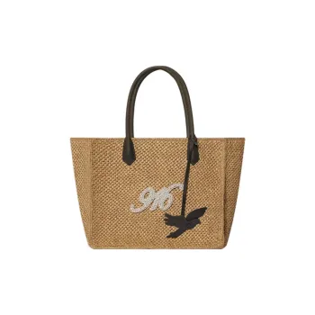 GOOD BAI Fabric Tote Bag Shopping Bag Shoulder Bag Handbag Regular Men's Khaki