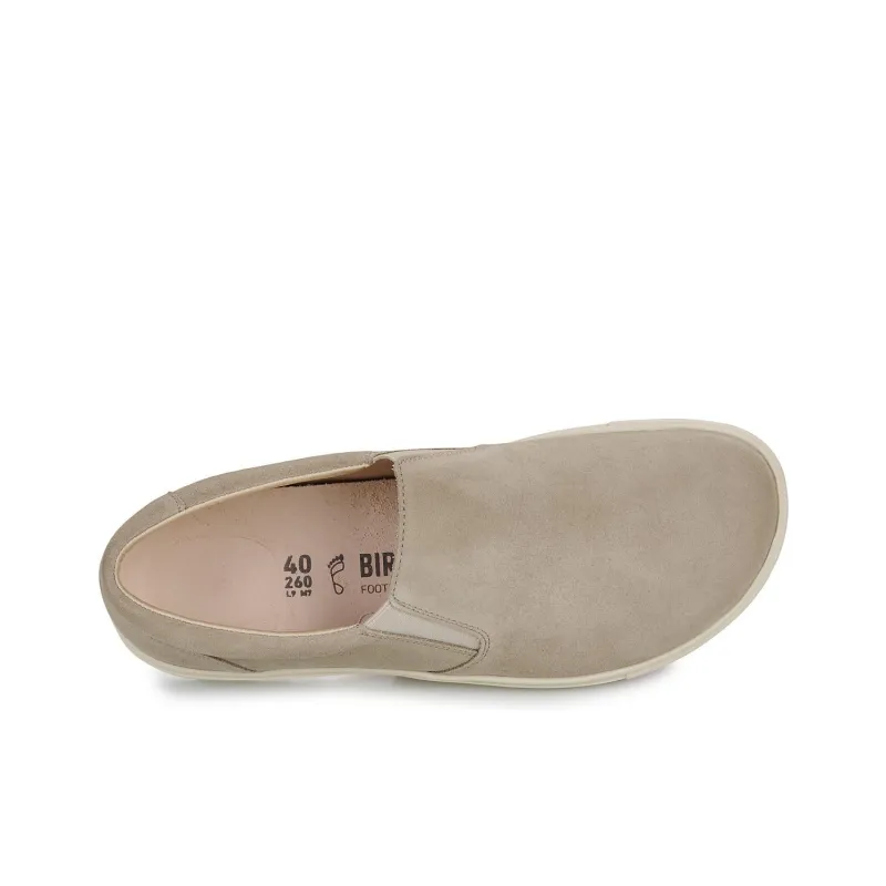 Birkenstock Low Top Skateboard Shoes Men's Beige-5
