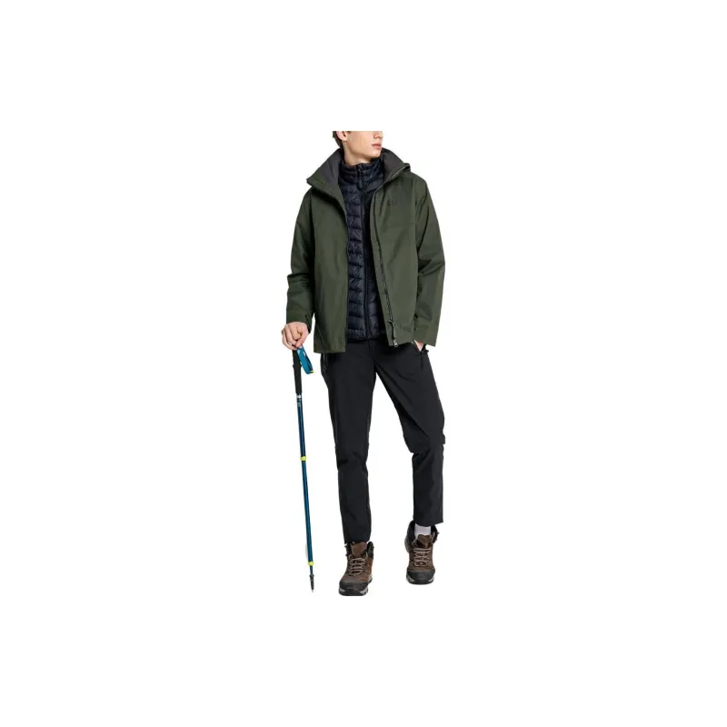 JACK WOLFSKIN Windbreaker Jackets Men 5100/Army Green-2