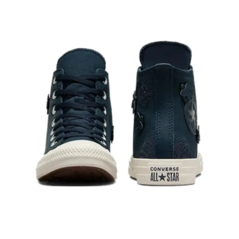 Converse Women's Chuck Taylor All Star Lift High 'Floral Embroidery Into The Void' Women's-5