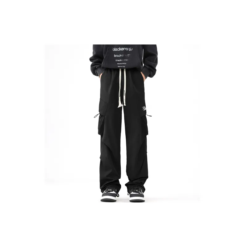 David Bakken Cargo Pants Wide Leg Casual Pants Unisex-10