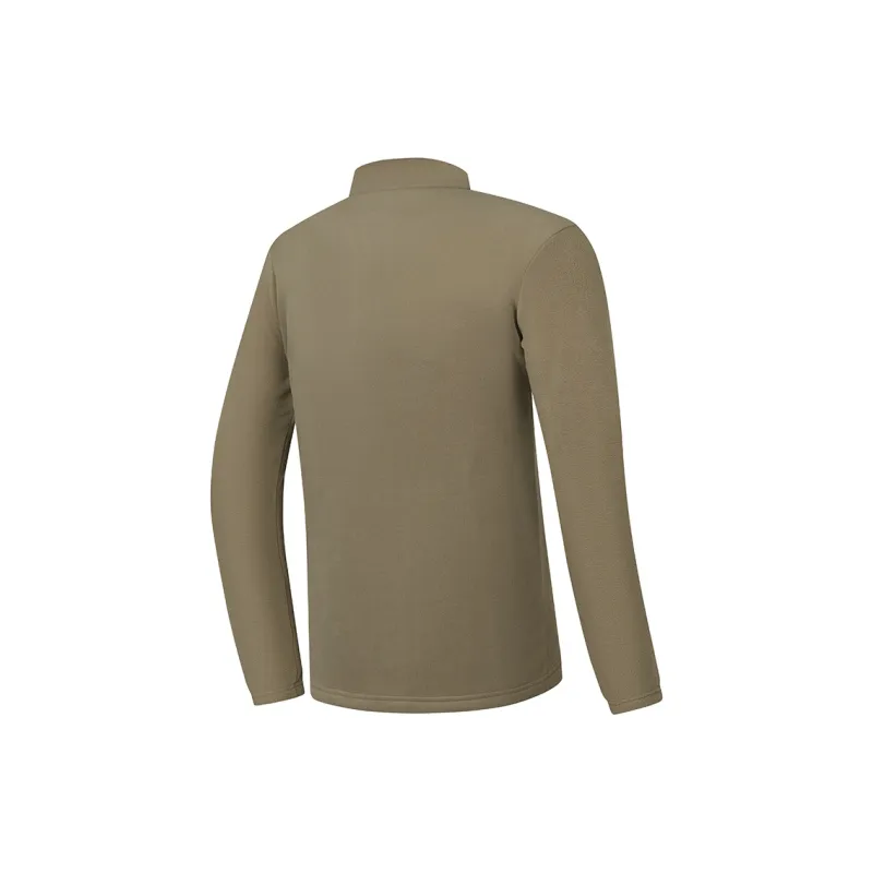 QIAODAN x POLARTEC Mountain God Series Knitwear Men's Glassy Green-1