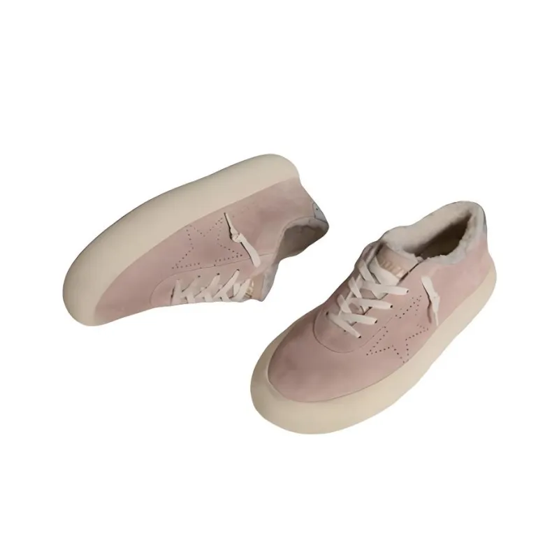 Golden Goose Space Star Low Top Skateboard Shoes Women's Pink-2