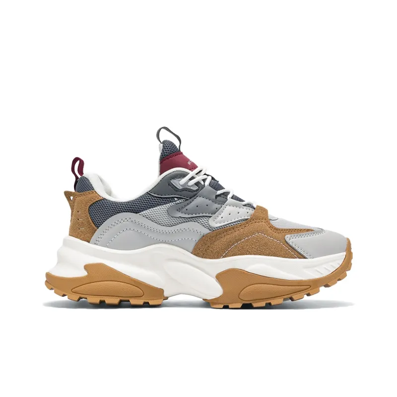 KYMOOU Cushioning Height Increasing Wear-Resistant Slip-Resistant Low-Top Chunky Sneakers Unisex-9