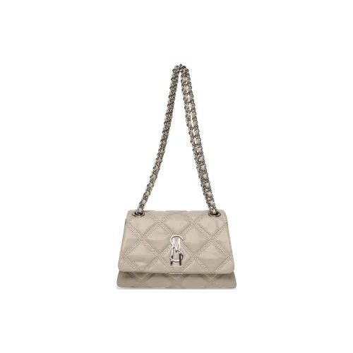 STEVE MADDEN Synthetic Material Crossbody Bag Shoulder Bag Women's Taupe