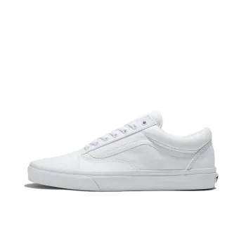 Old Skool Vans Wide 'Canvas True White'