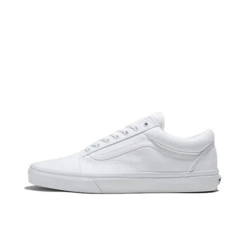 Vans Old Skool   Wide 'Canvas - True White'