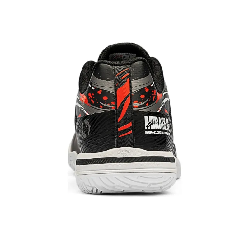 LiNing Anti Slip Wear Resistant Low Top Badminton Shoes Unisex Black-2
