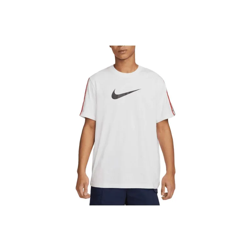 Nike T Shirts Men White-3