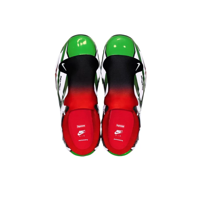 Nike Clogposite Supreme White Gym Red Green-2