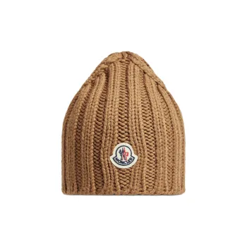 Moncler Virgin wool Beanie Hat