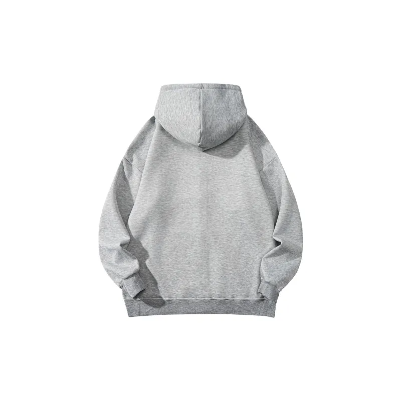 ZMOH Plain Net Series Cardigan Sweatshirt Unisex Couple's-5