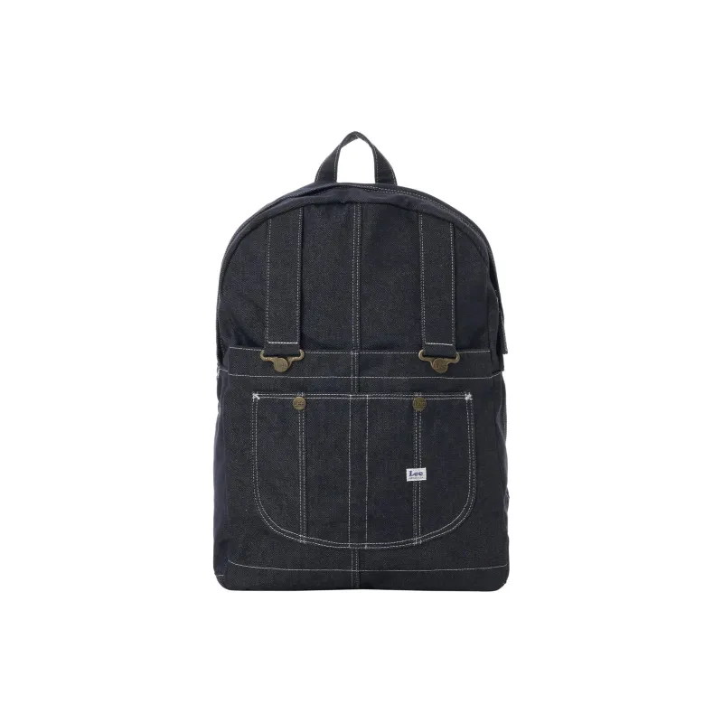 Lee Cotton Backpack Regular Unisex Indigo Dark Color-0