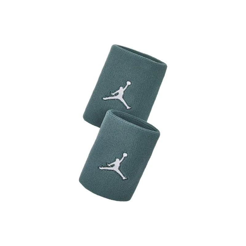 Jordan Running Hiking Wristbands Breathable Protective Slip Resistant Oxidized Green Polyamide/Elastodiene Unisex-0
