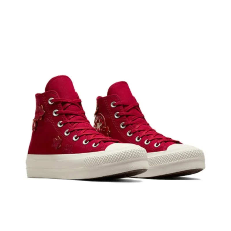 Converse Women's Chuck Taylor All Star Lift High 'Floral Embroidery Days Ahead' Women's-2