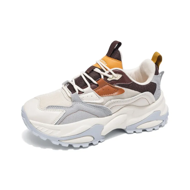 KYMOOU Cushioning Height Increasing Wear-Resistant Slip-Resistant Low-Top Chunky Sneakers Unisex-2