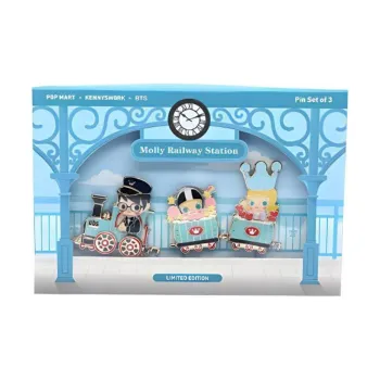 POP MART Molly BTS Train Badges