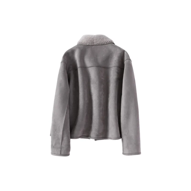 XIANGYING Velvet feel Coat Women's-3