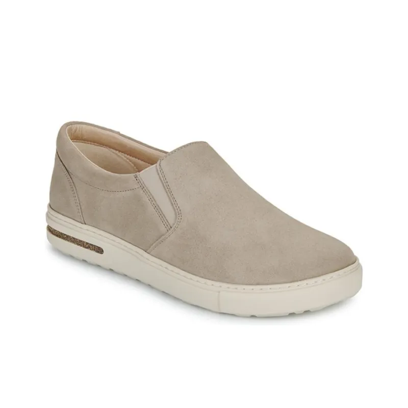 Birkenstock Low Top Skateboard Shoes Men's Beige-3
