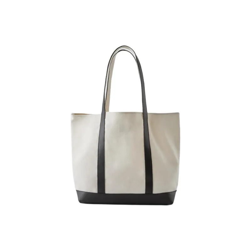 ZARA Cotton Tote Bag Shopping Bag Handbag Kids' White-3