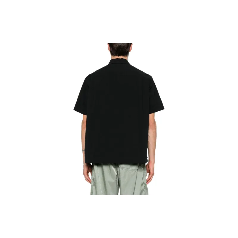 Sacai Zip up Polo Shirt-4