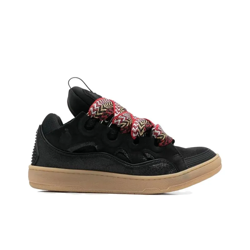 Lanvin Leather Curb Black Gum-1