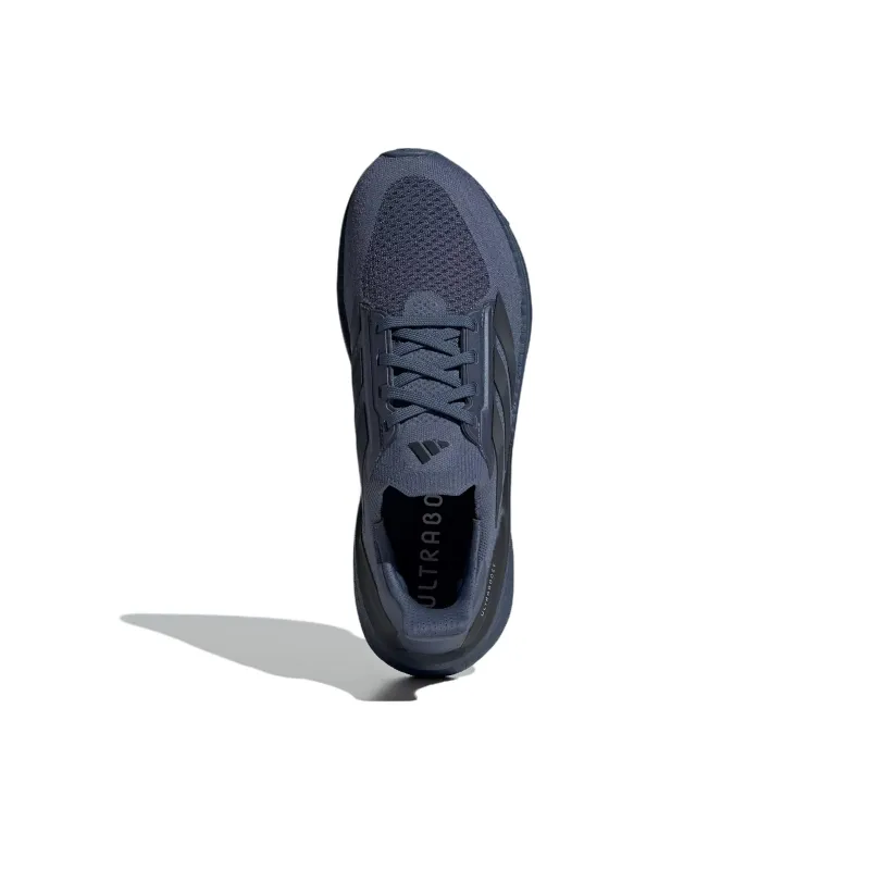 Adidas ULTRABOOST 5X Anti-Slip Wear-Resistant Low-Top Running Shoes Men's Ink Blue-4