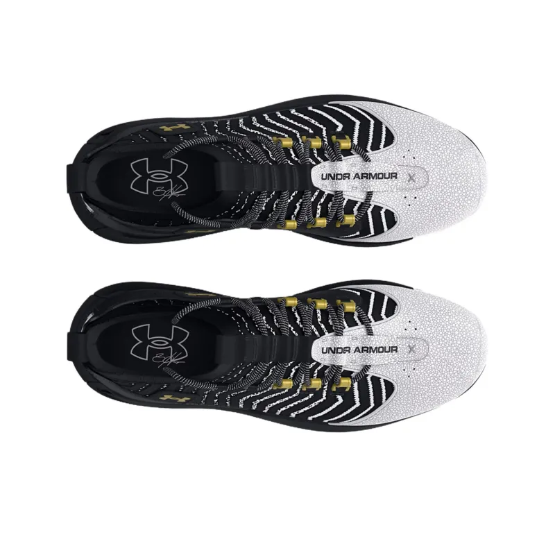 Under Armour Harper Breathable Mid Top Baseball Shoes Men's Black-3