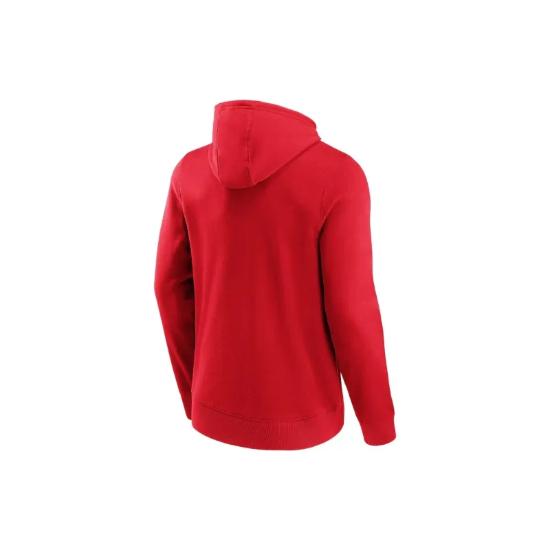 NBA Toronto Raptors Fade Graphic Hoodie Sweatshirt Men's Red-1
