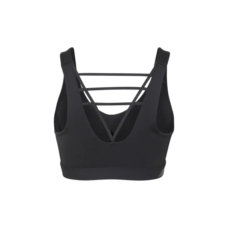 Adidas COREFLOW LUXE BRA Sports Underwear Women's Carbon Black-1