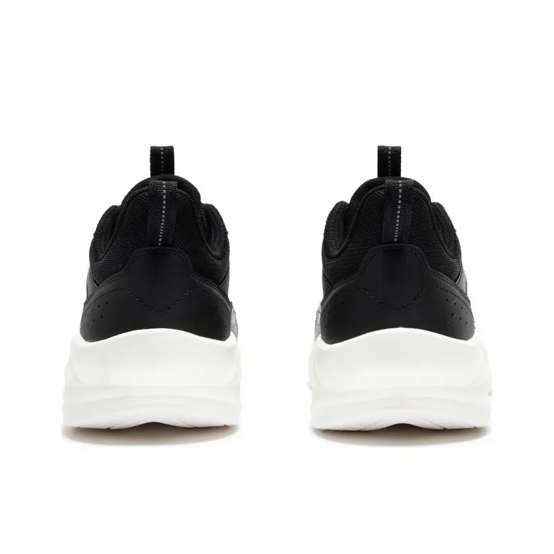 361° Blade 2.0 Cushioning, Wear Resistant Low Top Casual Running Shoes Men's Black White-3