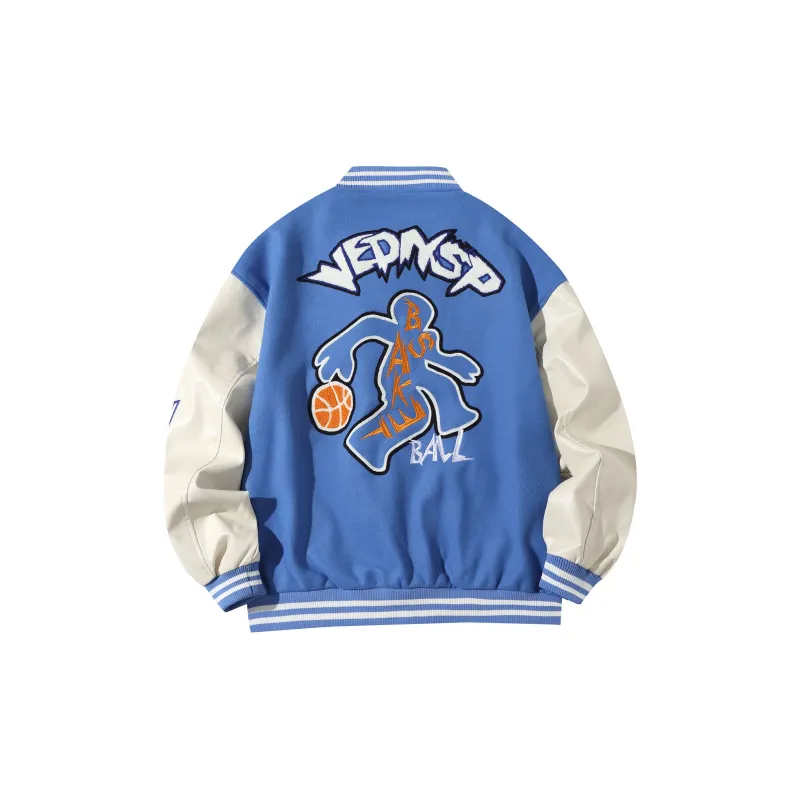 VEIDOORN Baseball Jacket Unisex-1